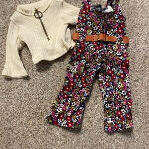American Girl Doll Julie's Floral Jumpsuit
